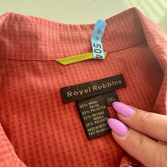 Men's Royal Robbins Desert Pucker Dry Short Sleeve - Picture 5 of 9